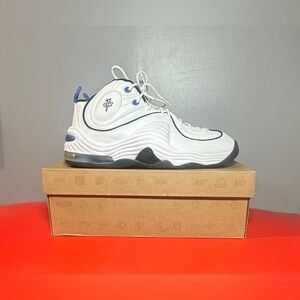 Size 10.5 - Nike Air Penny 2 White Varsity Royal